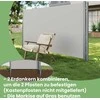 SONGMICS žemės kaištis šoninei markizei, tinkamas tik SONGMICS aliumininiams šoniniams markizams