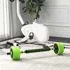 SPORTNOW 4-in-1 hantelių rinkinys, 20 kg, reguliuojami svarmenys, štanga, virdulys (kettlebell), atsispaudimų rankenos, profesionaliam jėgos treniruočių ir svorių kilnojimo sportui namuose