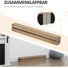 HOMCOM 210 cm gimnastikos balansavimo sija, skirta naudoti viduje ir lauke, sulankstoma, iki 120 kg, ruda