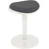 HOMCOM taburetė, ergonomiška biuro taburetė, 56,5-71,5 cm reguliuojamo aukščio darbo taburetė, pasukama kėdė biurui, kabinetui, tinklinė, pilka