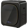 HOMCOM mini drabužių džiovyklė su 6 programomis, LED jutikliniu ekranu, 4kg talpa, iki 60 ℃, 800 W, laisvai pastatoma, montuojama ant sienos, ištraukiamoji džiovyklė su apsauga nuo perkaitimo, drabužių džiovyklė, juoda
