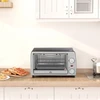 Gruzdintuvė HOMCOM elektrinė orkaitė 10L, su reguliuojama temperatūra ir laikmačiu, 750W, 36,5x26x22 cm, sidabrinė