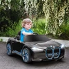HOMCOM vaikų elektrinio automobilio nuotolinio valdymo žibintai MP3 grotuvas 3-5 km/val