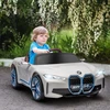 Homcom Vaikiškas elektrinis automobilis su nuotolinio valdymo pulteliu, žibintais, MP3 grotuvu, 3-5 km/val