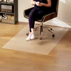 HOMCOM grindų apsauginis kilimėlis, neslystantis, 1,5 mm storio, 100 x 150 cm, skaidrus