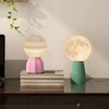 HOMCOM stalinių lempų rinkinys, planetų dizainas, 3 spalvos, USB, plastikas, baltas