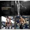 HOMCOM virdulinis svarmuo (kettlebell) 12 kg, smėliu užpildytas svarmuo pradedantiesiems, juodas