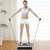 HOMCOM vibracinė plokštė, vibracinis treniruoklis, vibracinis įrenginys, kūno rengybos treniruoklis, LED ekranas, USB garsiakalbis, pasipriešinimo gumos, nuotolinio valdymo pultas