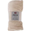 Fotelis Home4You Pledas FREYA, smėlio