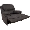Home4You Fotelis GORDY reglaineris, pilkos spalvos
