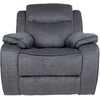 Home4You Fotelis Recliner GENTRY, Pilkos spalvos