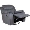 Home4You Fotelis Recliner GENTRY, Pilkos spalvos