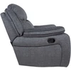 Home4You Fotelis Recliner GENTRY, Pilkos spalvos