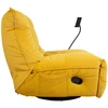 Fotelis Home4You Reglaineris WIN-WIN, geltonas