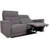 Home4You Sofa su reglaineriu BOSCO 2-vietų Elektrinė Pilka