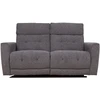 Home4You Sofa su reglaineriu BOSCO 2-vietų Elektrinė Pilka