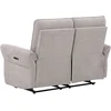 Home4You Sofa-reglaineris DAMIKA 2 vietų Elektrinis Pilka
