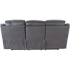 Home4You GENTRY 3-vietė sofa su rankiniu mechanizmu, pilka