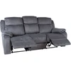 Home4You Sofa su atlošu GENTRY 3-vietė, mechaninė, pilka