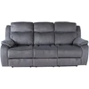Home4You Sofa su atlošu GENTRY 3-vietė, mechaninė, pilka