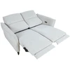 Home4You Dvivietė sofa su reglaineriu MIAMI Šviesiai smėlio