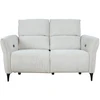 Home4You Dvivietė sofa su reglaineriu MIAMI Šviesiai smėlio