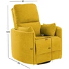 Home4You Fotelis-reglaineris STINA Geltona