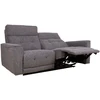 Home4You Sofa su reglaineriu BOSCO 2,5 vietos Elektrinė Pilka