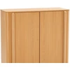 TV staliukas Home4You Highboard MORBEN 100x42xH130cm, melamine with oak decor