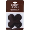 Home4You Baldus apsaugantys veltinio padukai, 4 vnt.,