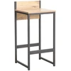 Home4You Baro kėdė HANNES 38x38xH80cm Rustic melaminas