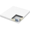Home4You Spring čiužinys KUKA DUO 11 ZONE 160x200xH19cm