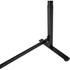 Home4You Rašomasis stalas „ERGO“ su reguliuojamu aukščiu 120x60xH70–115 cm, ąžuolas/juoda