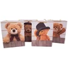 Home4You Dovanų maišelis TEDDY, 18x23x10cm, mišinys