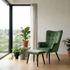 Fotelis Home4You Armchair MATEO žalias