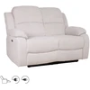 Home4You Reglaineris-sofa su elektrinių mechanizmu FELICIA 2-vietų Natūrali balta