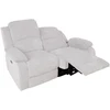 Home4You Reglaineris-sofa su elektrinių mechanizmu FELICIA 2-vietų Natūrali balta