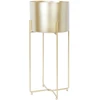 Home4You Gėlių stovas DEIA GOLD L 24,5×23,5xH57cm, aukso spalvos