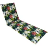 Home4You Pagalvėlė kėdei SUMMER FLOWER 55x190x5cm, tamsiai gėlėta