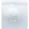 Home4You Kalėdinis papuošalas JOY FLUFFY D8cm, stiklas