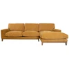 Kampinė sofa BASIL dešinioji kampinė, oranžinė