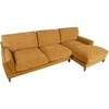Kampinė sofa BASIL RC, tamsiai geltona