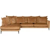 Home4You Kampinė sofa LARTES KK, ruda