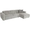 Home4You Kampinė sofa BELISMA RC Pilka