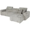 Home4You Kampinė sofa BELISMA RC Pilka