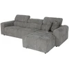 Home4You Kampinė sofa BELISMA RC, smėlio spalvos