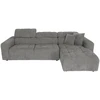 Home4You Kampinė sofa BELISMA RC Pilka