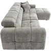 Home4You Kampinė sofa BELISMA RC Pilka