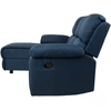 Home4You Kampinė sofa BERIT LC, tamsiai mėlyna