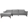 Home4You Kampinė sofa BIRGIT LC, pilka